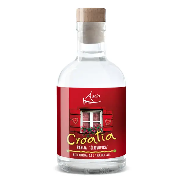 CROATIA ŠLJIVOVICA 0,2 l-0