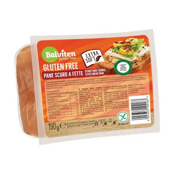 GLUTEN-FREE BROWN BREAD 190 g-0