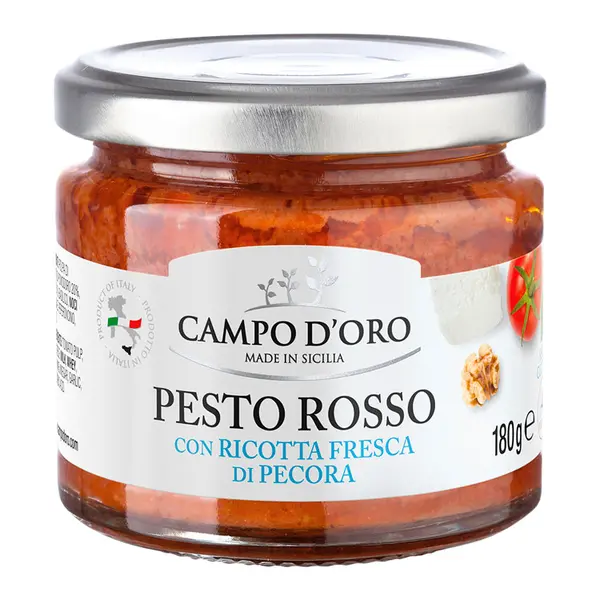 CAMPO D'ORO PESTO ROSSO 180 g-0