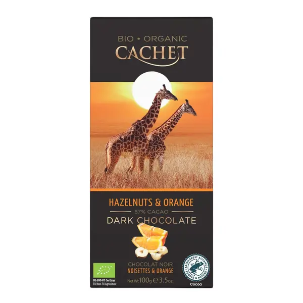 ORGANIC DARK CHOCOLATE 57% HAZELNUT AND ORANGE-0