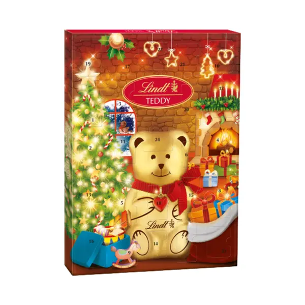 LINDT TEDDY ADVENTSKI KALENDAR-0