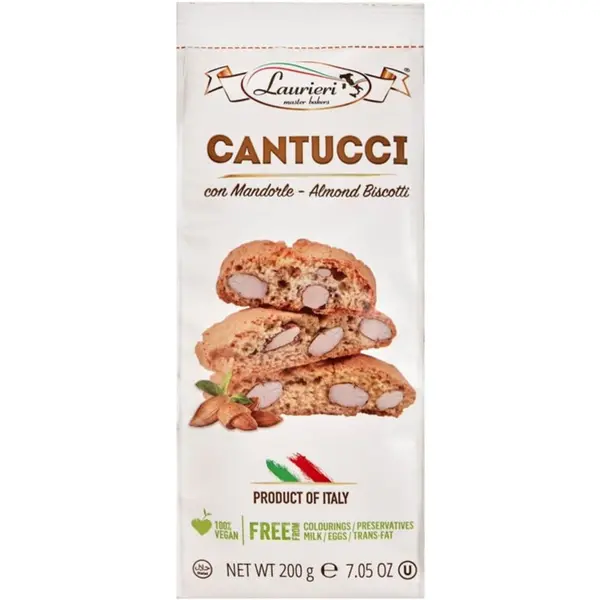 CANTUCCI - KEKSI S BADEMIMA 200 g-0