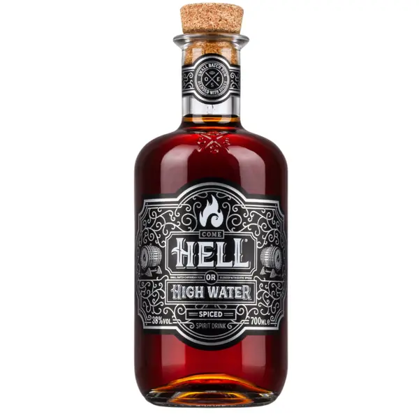 COME HELL OR HIGH WATER SPICED RUM-0