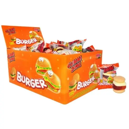 RUBBER CANDY SMALL BURGER-0