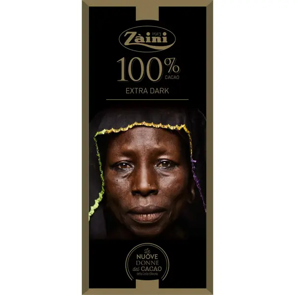 DARK CHOCOLATE AFRICAN WOMAN 100%-0