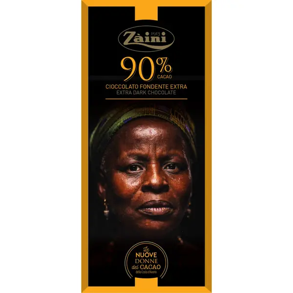 DARK CHOCOLATE AFRICAN WOMAN 90%-0