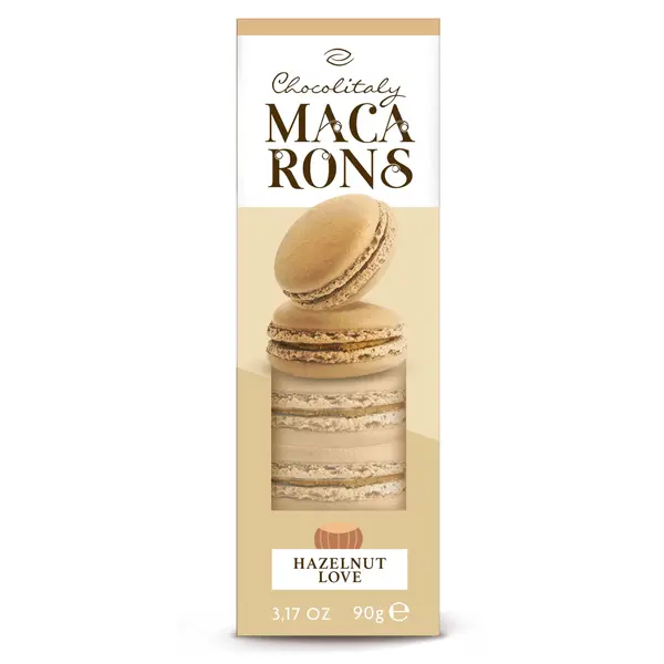 MACARONS PUNJEN KREMOM S OKUSOM LJEŠNJAKA-0