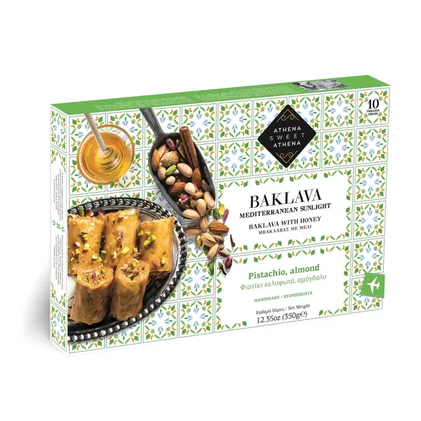 BAKLAVA PISTACIJA BADEM MED 350 g-0