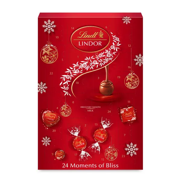 LINDOR ADVENTSKI KALENDAR MLIJEČNE TRUFLE-0