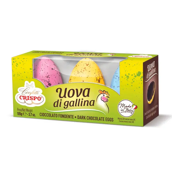 DARK CHOCOLATE EGGS 105 g-0