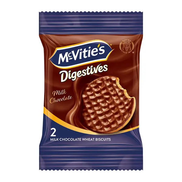 DIGESTIVE KEKS S MLIJEČNOM ČOKOLADOM MINI 33,3 g-0