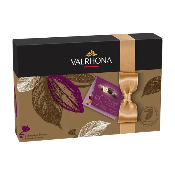 VALRHONA POKLON KUTIJA - MIX ČOKOLADA 465 G-0