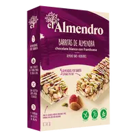 ALMOND BARS WHITE CHOCOLATE AND FOREST FRUIT, 4 pcs, 100 g